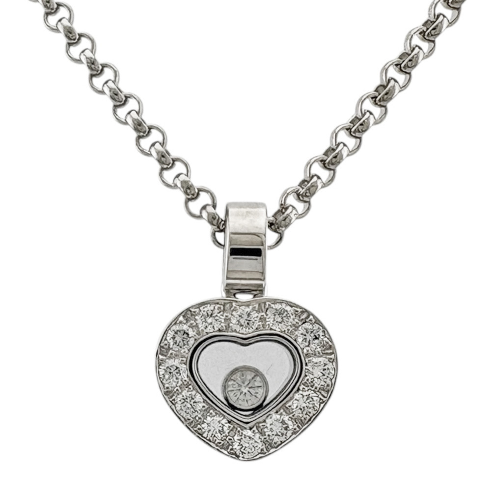 CHOPARD 18k Silver Diamond Necklace